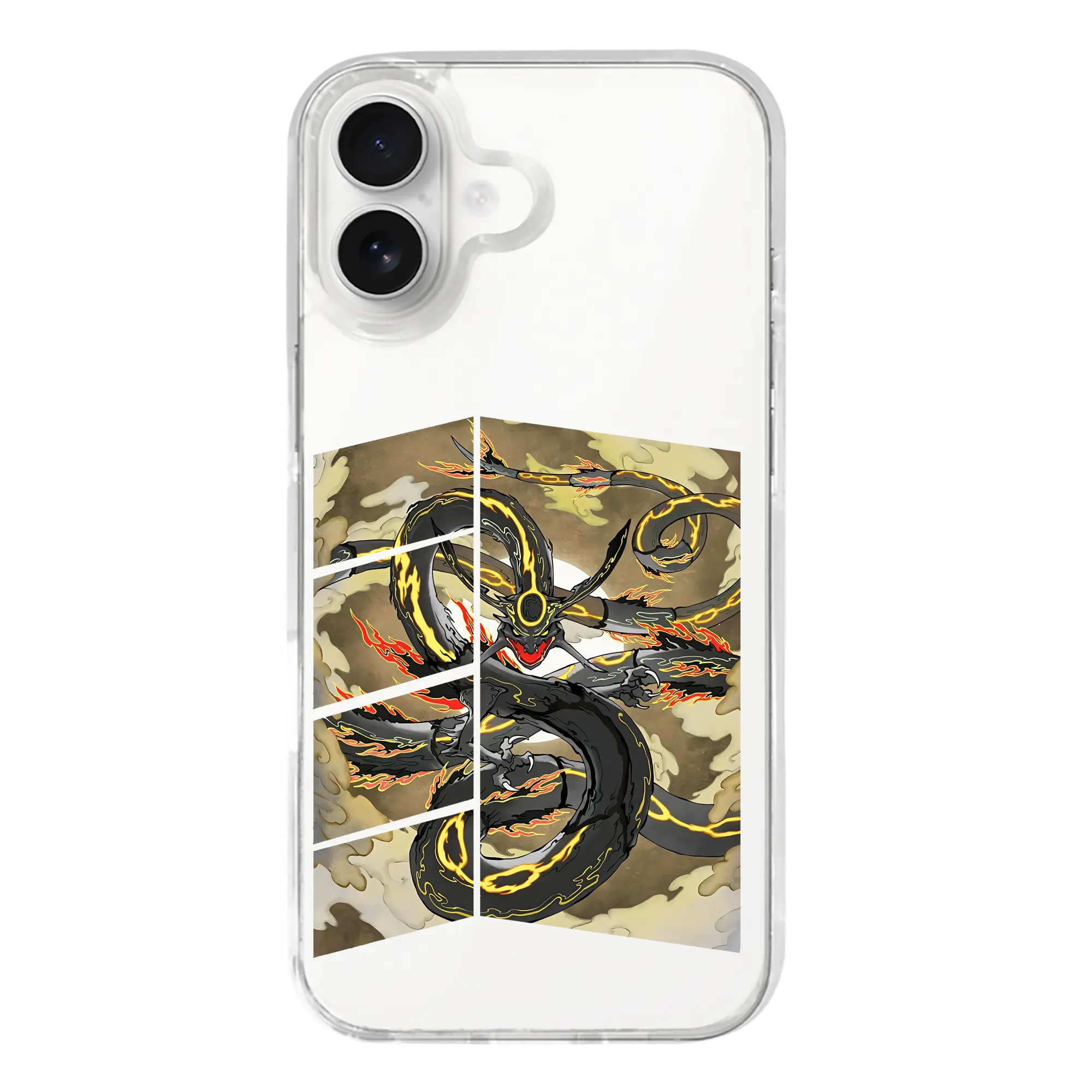 ポケモン グッズ,レックウザ - iPhone 17シリーズ 透明スマホケース – 薄型・耐衝撃・精密フィット保護カバー